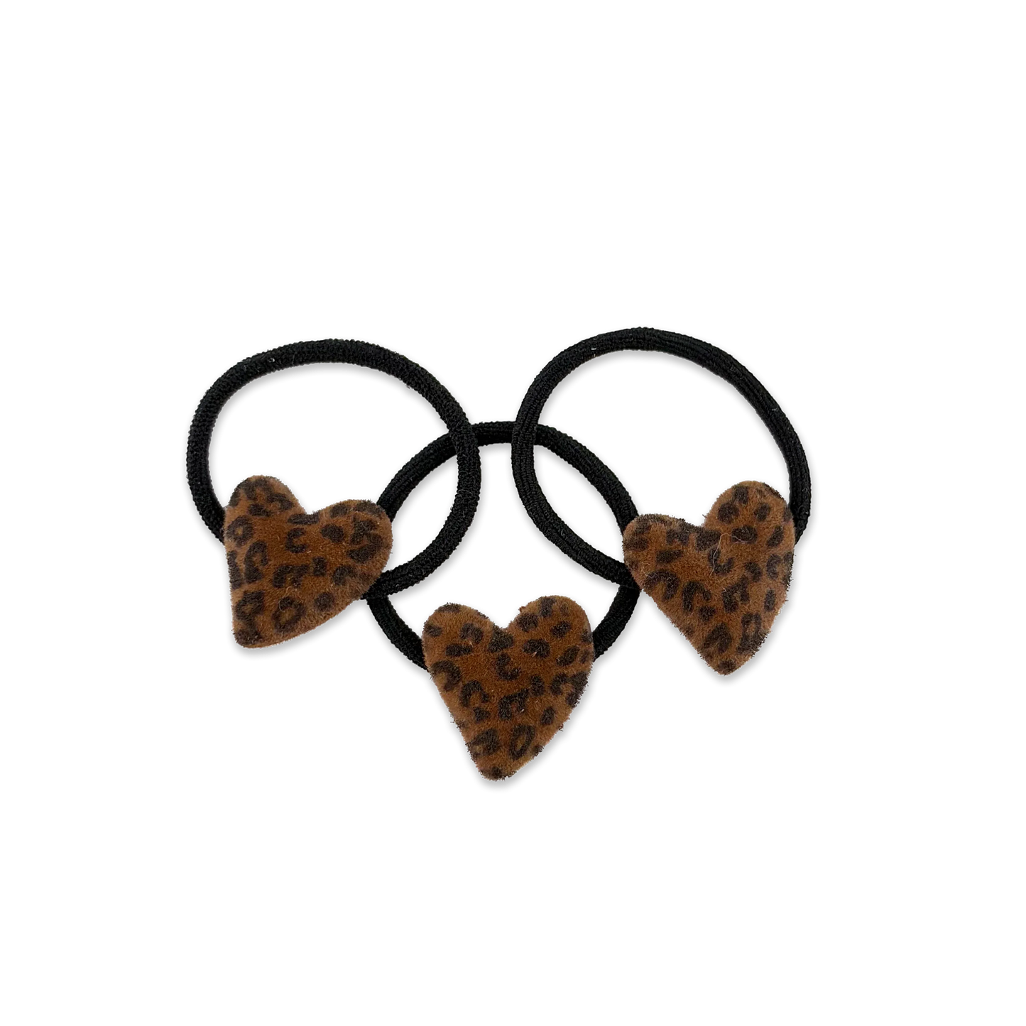 VELVET HEART HAIR TIE
