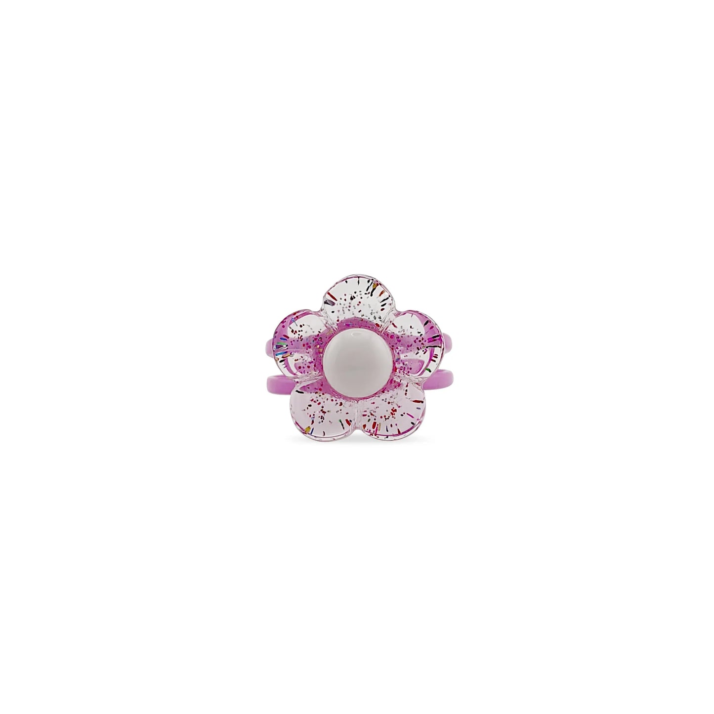 LUMIRA FLOWER RING - Milk x Soda