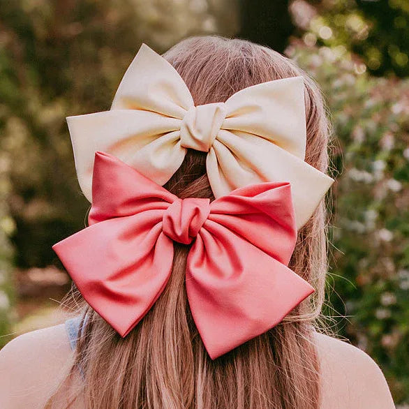 LIZZY RIBBON HAIR CLIP - Milk x Soda
