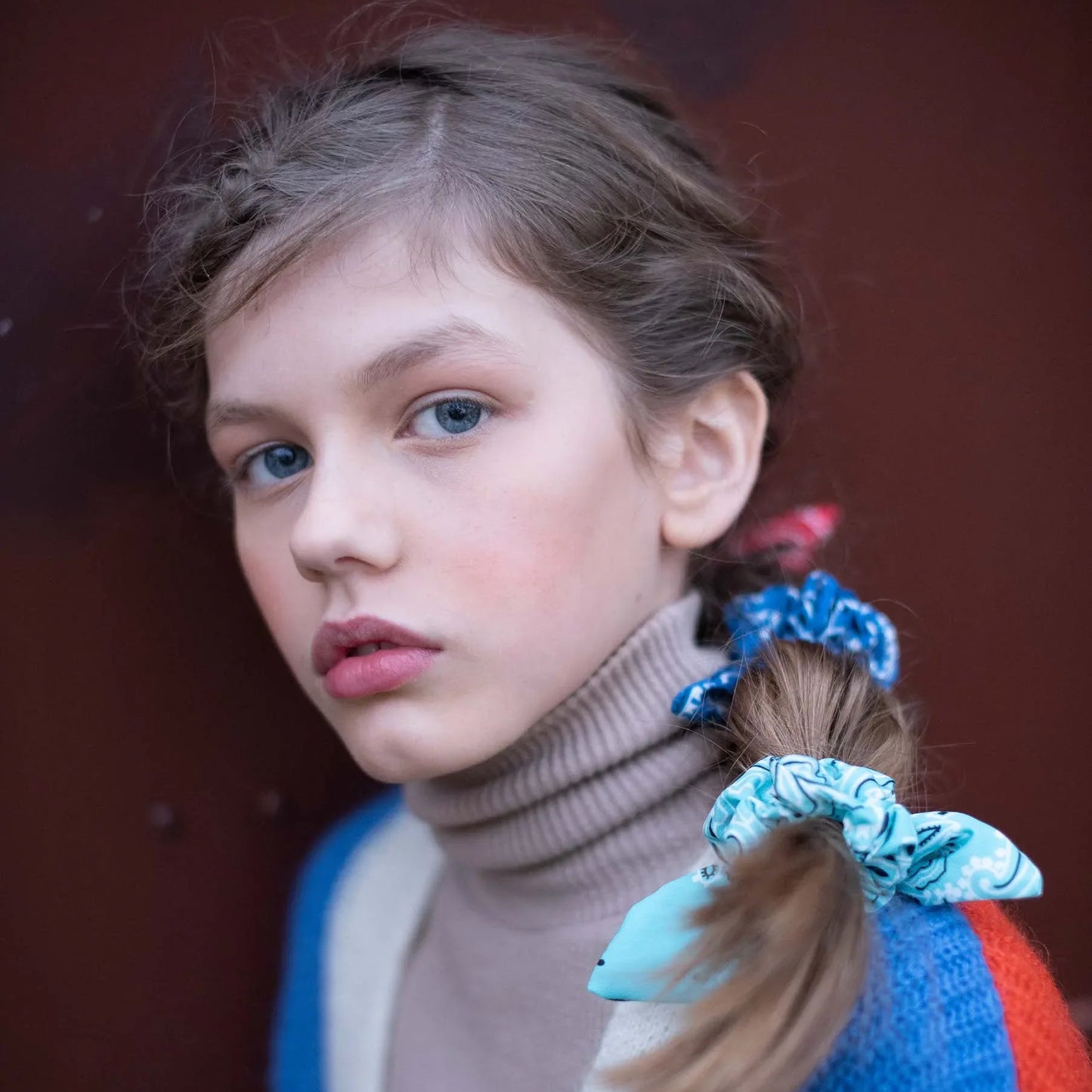 BANDANA BOW SCRUNCHIE - Milk x Soda