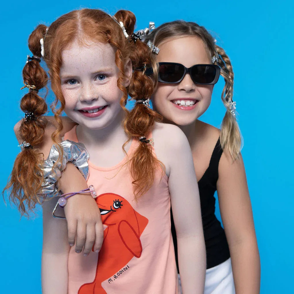 POKA RIBBON HAIR TIE - Milk x Soda