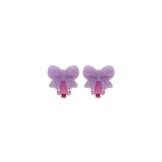 TINY RIBBON EARRINGS - Milk x Soda