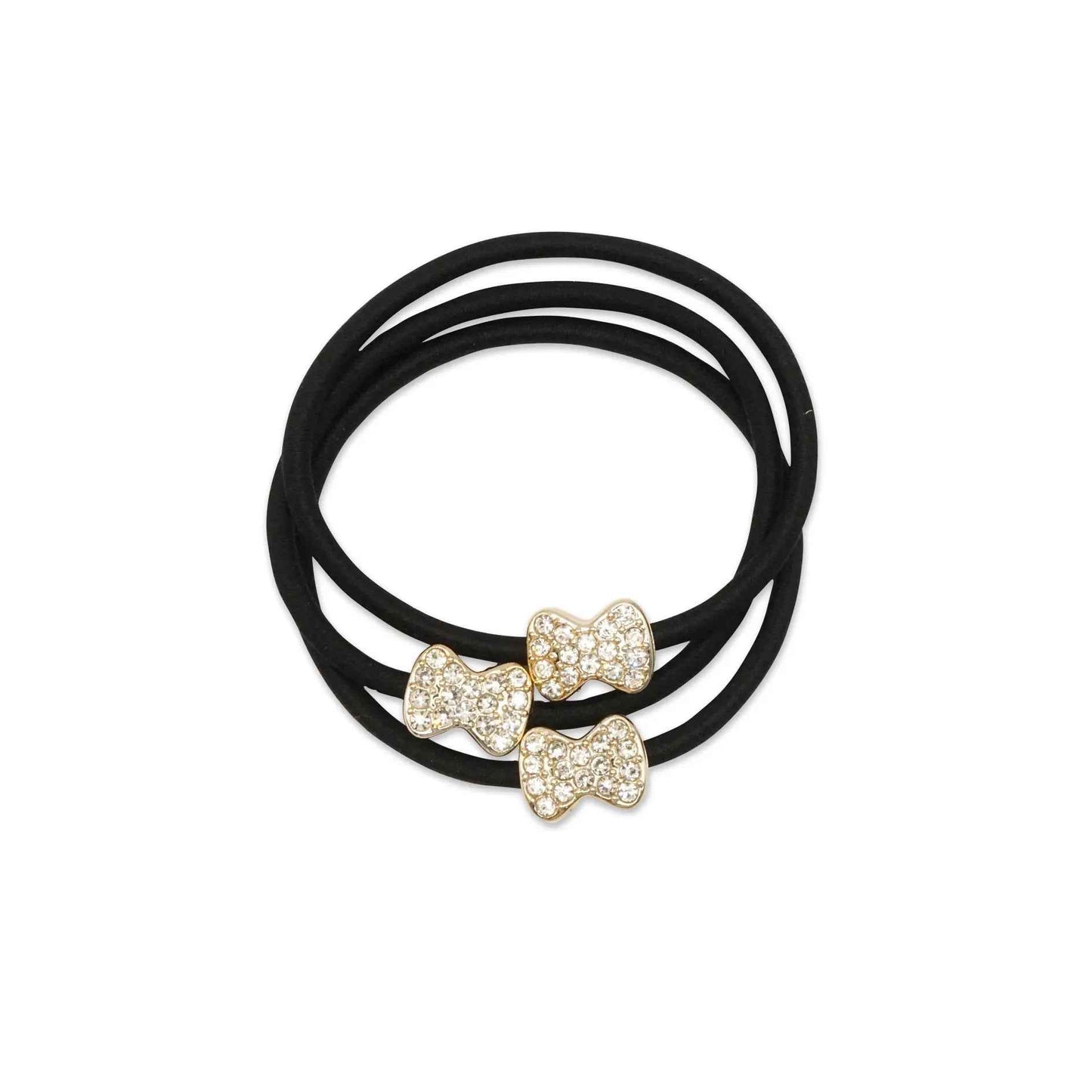 CRYSTAL RIBBON HAIR TIE