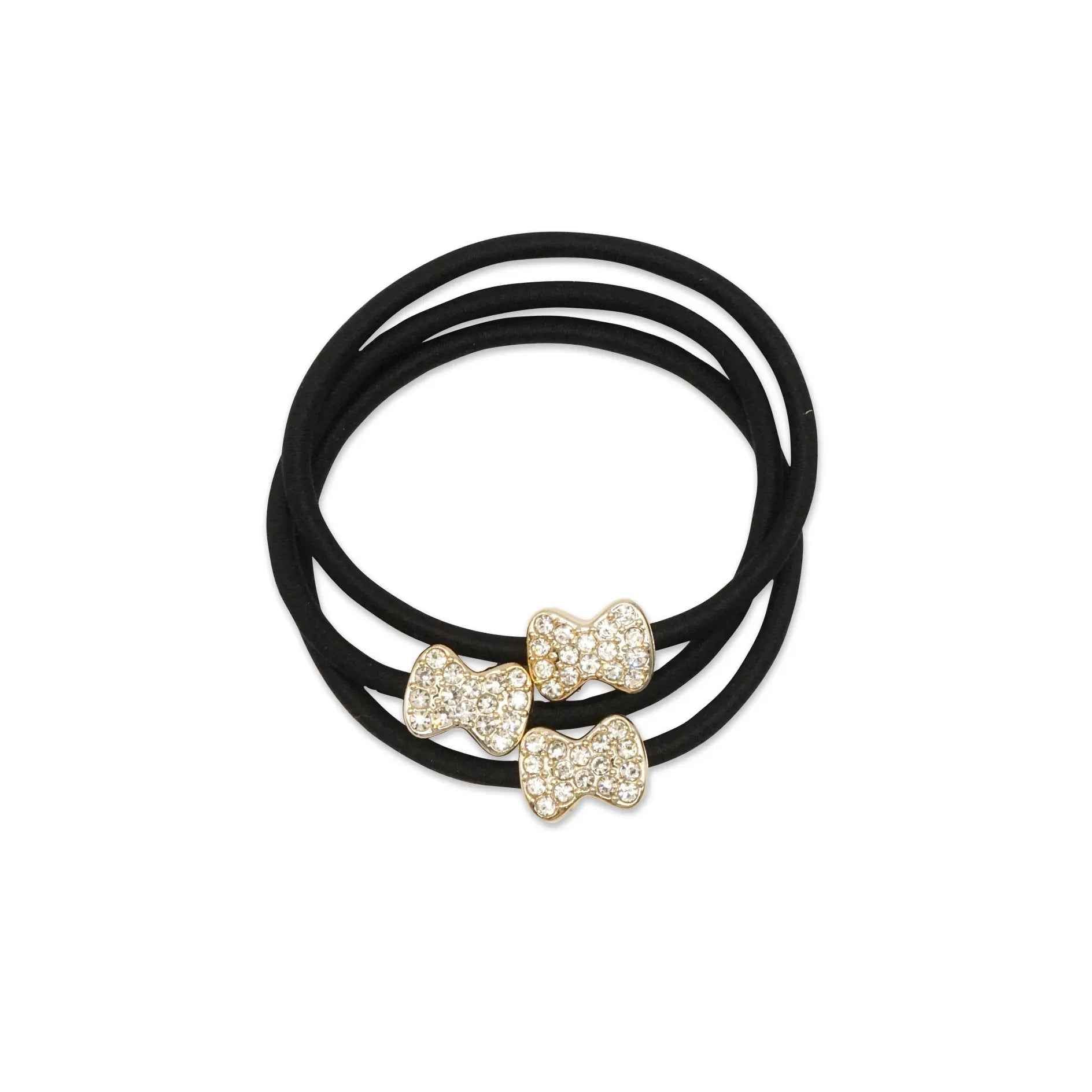 CRYSTAL RIBBON HAIR TIE