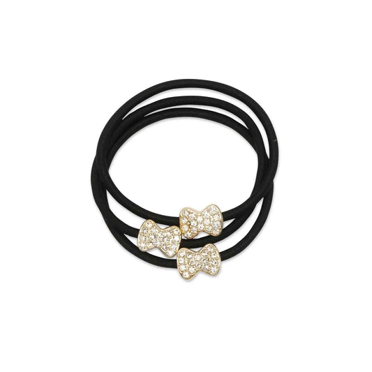 CRYSTAL RIBBON HAIR TIE