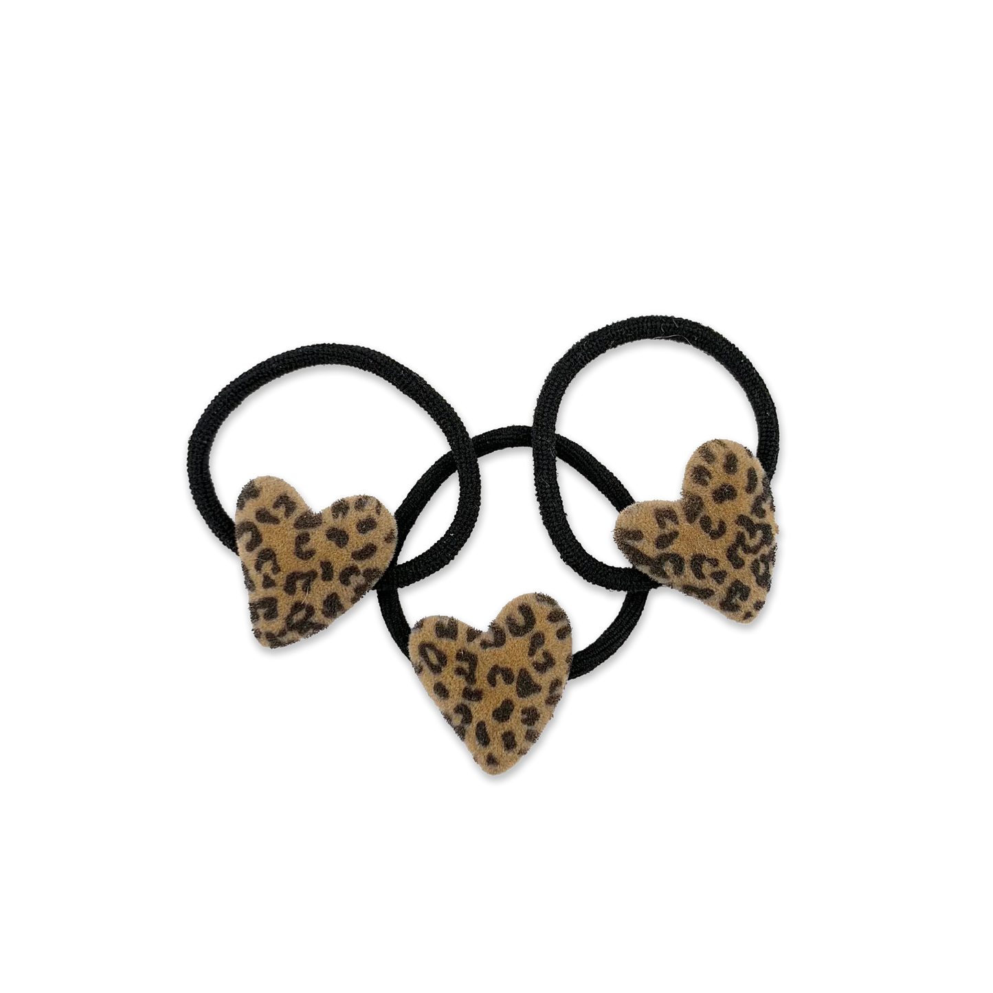 VELVET HEART HAIR TIE