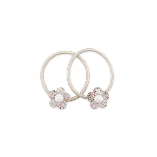 LUMIRA FLOWER HAIR TIE - Milk x Soda