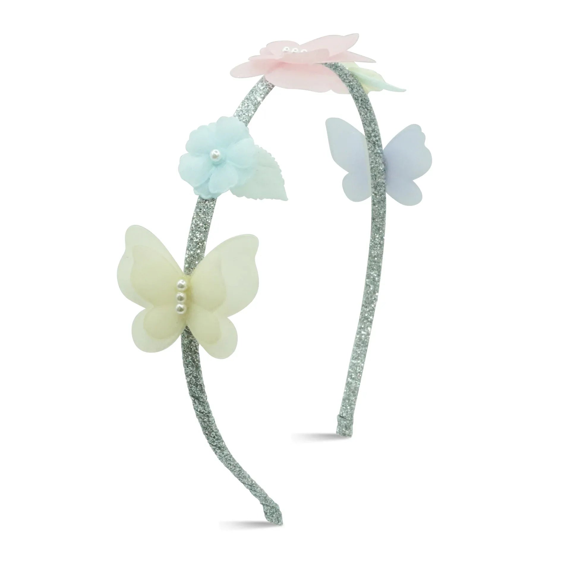 FLOWER BUTTERFLY HEADBAND - Milk x Soda