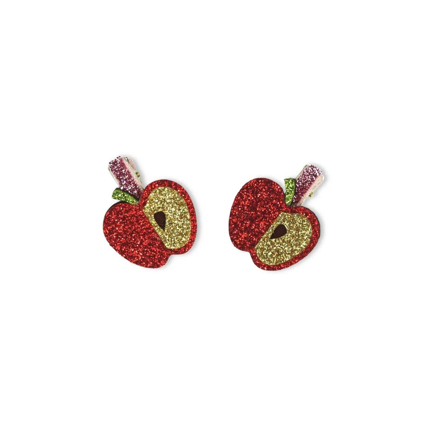 MINI GLITTER FRUIT HAIR CLIP