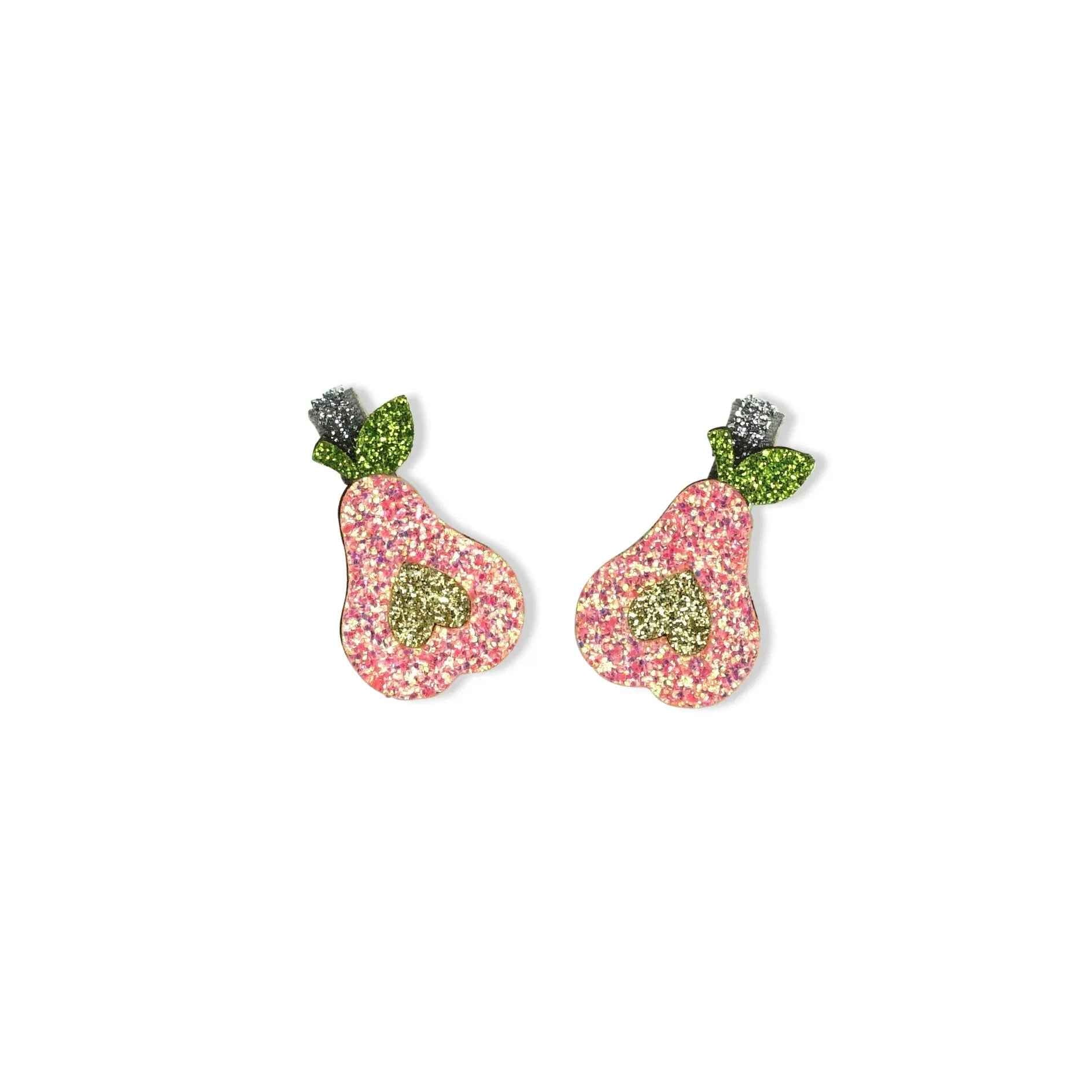 MINI GLITTER FRUIT HAIR CLIP