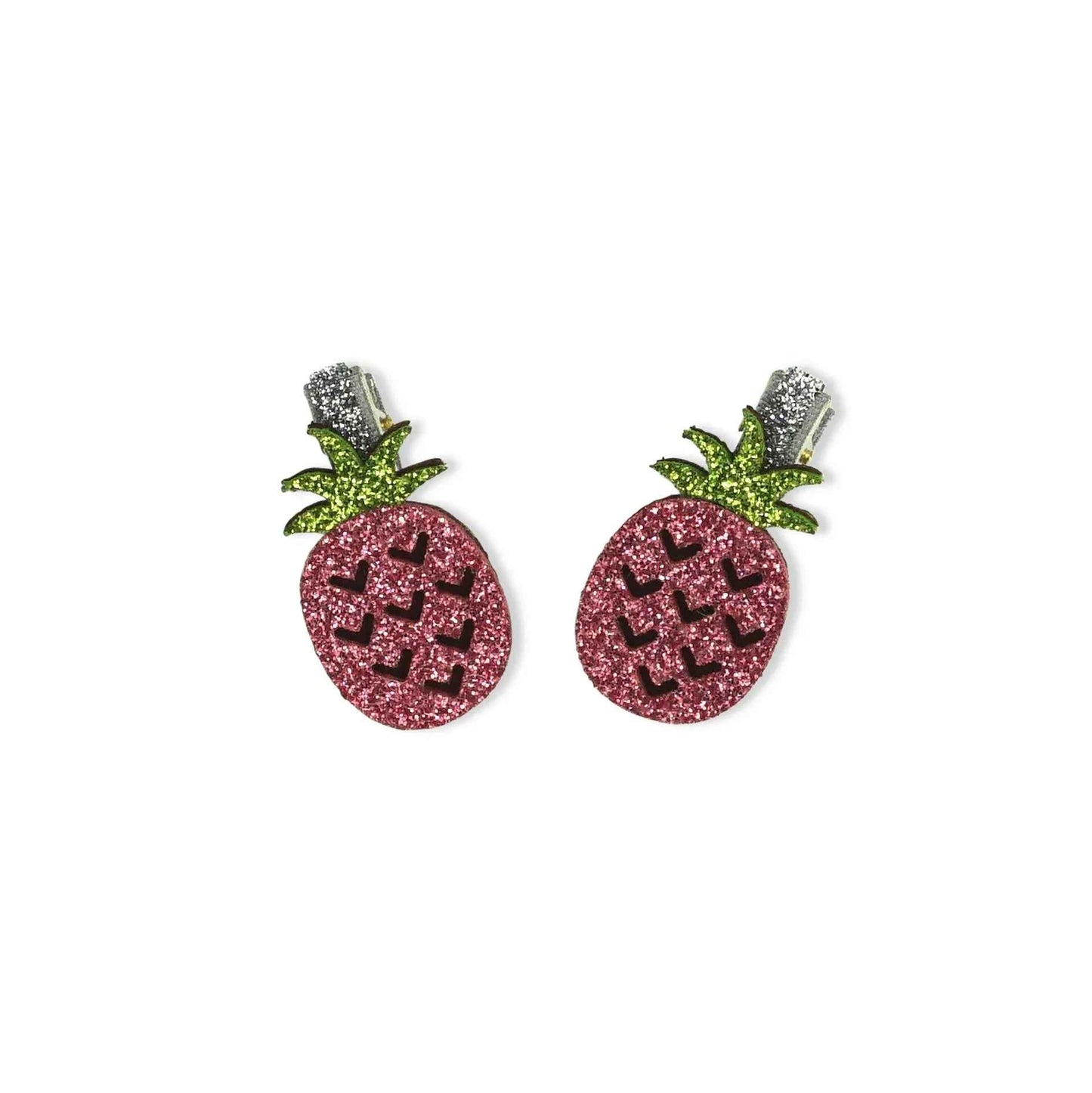 MINI GLITTER FRUIT HAIR CLIP