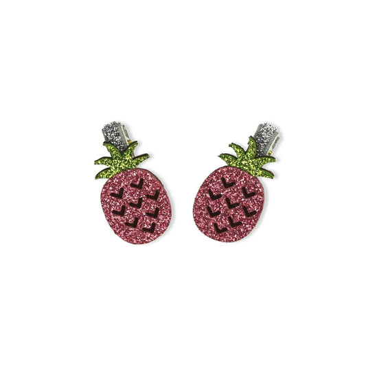 MINI GLITTER FRUIT HAIR CLIP