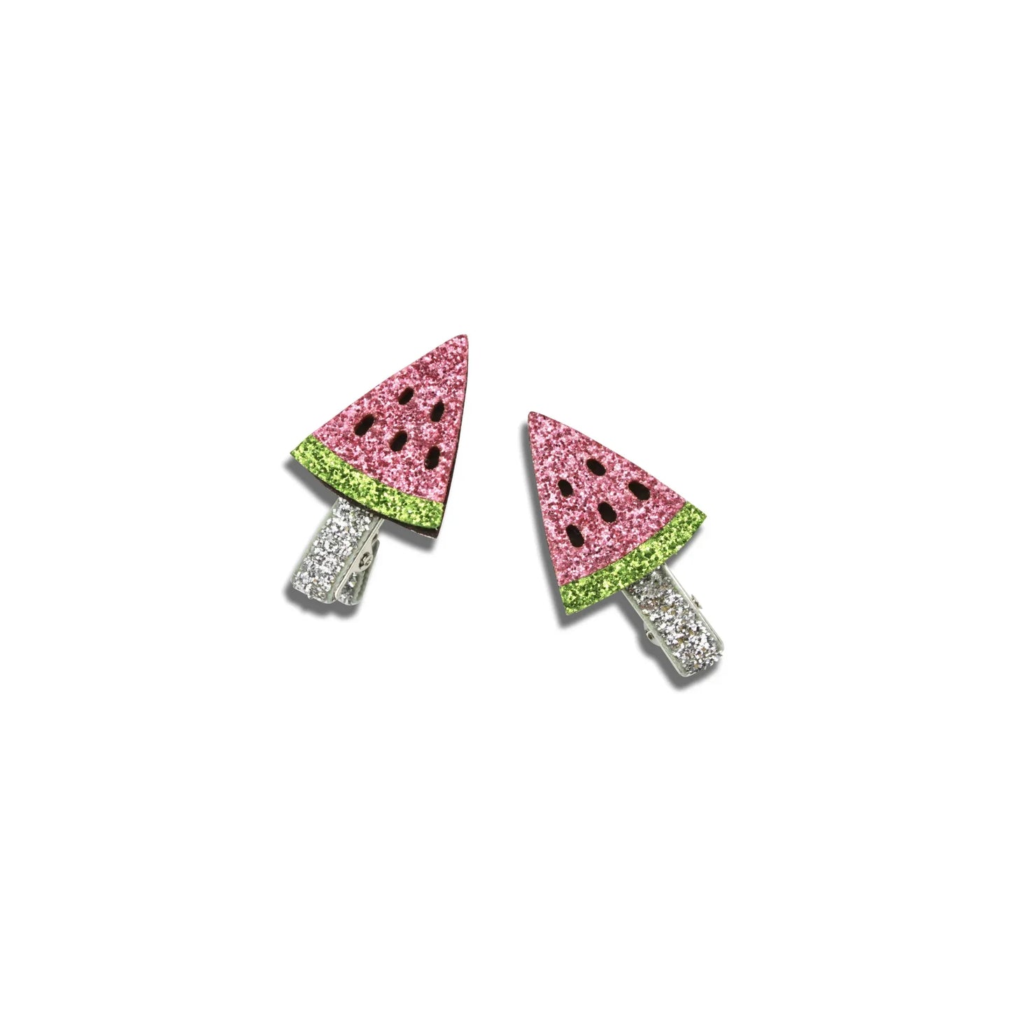MINI GLITTER FRUIT HAIR CLIP - Milk x Soda