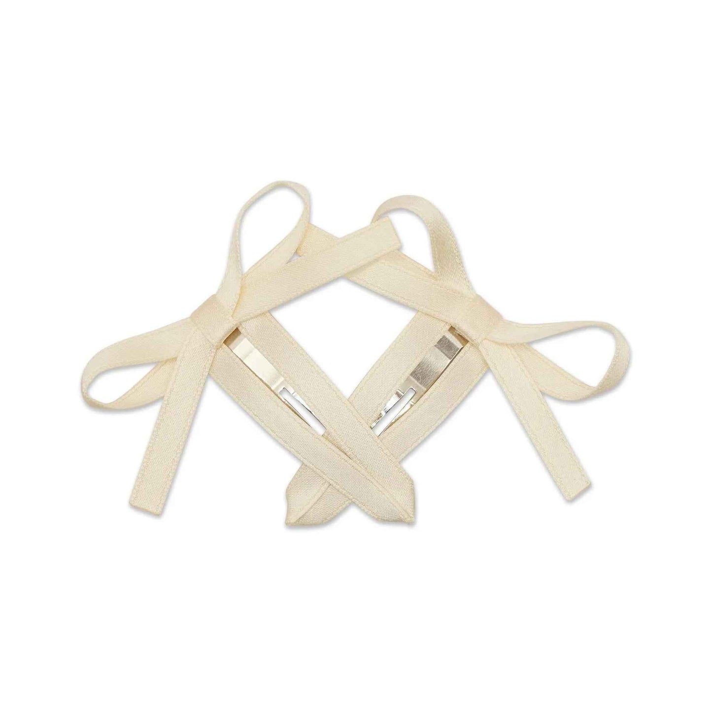 PAM SATIN RIBBON HAIR CLIP