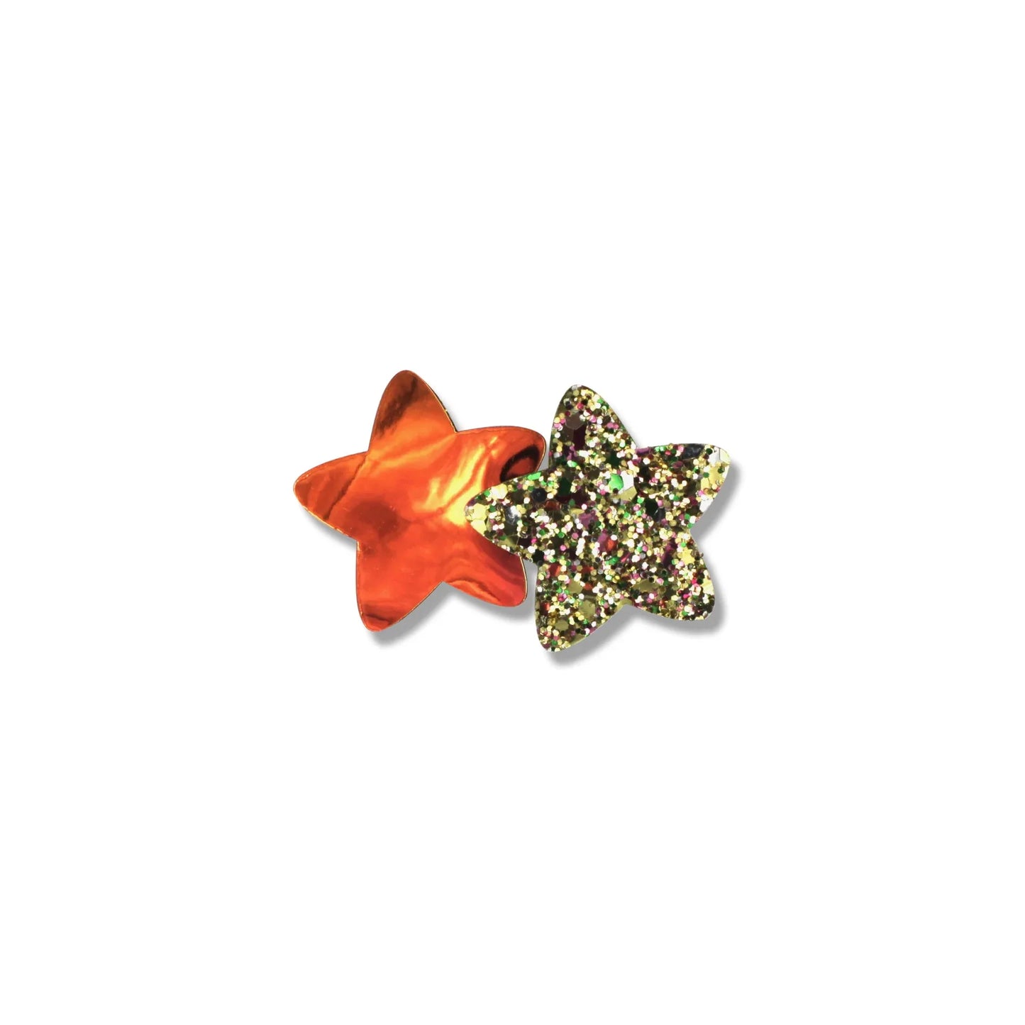 GLITTER 2 STAR HAIR CLIP - Milk x Soda
