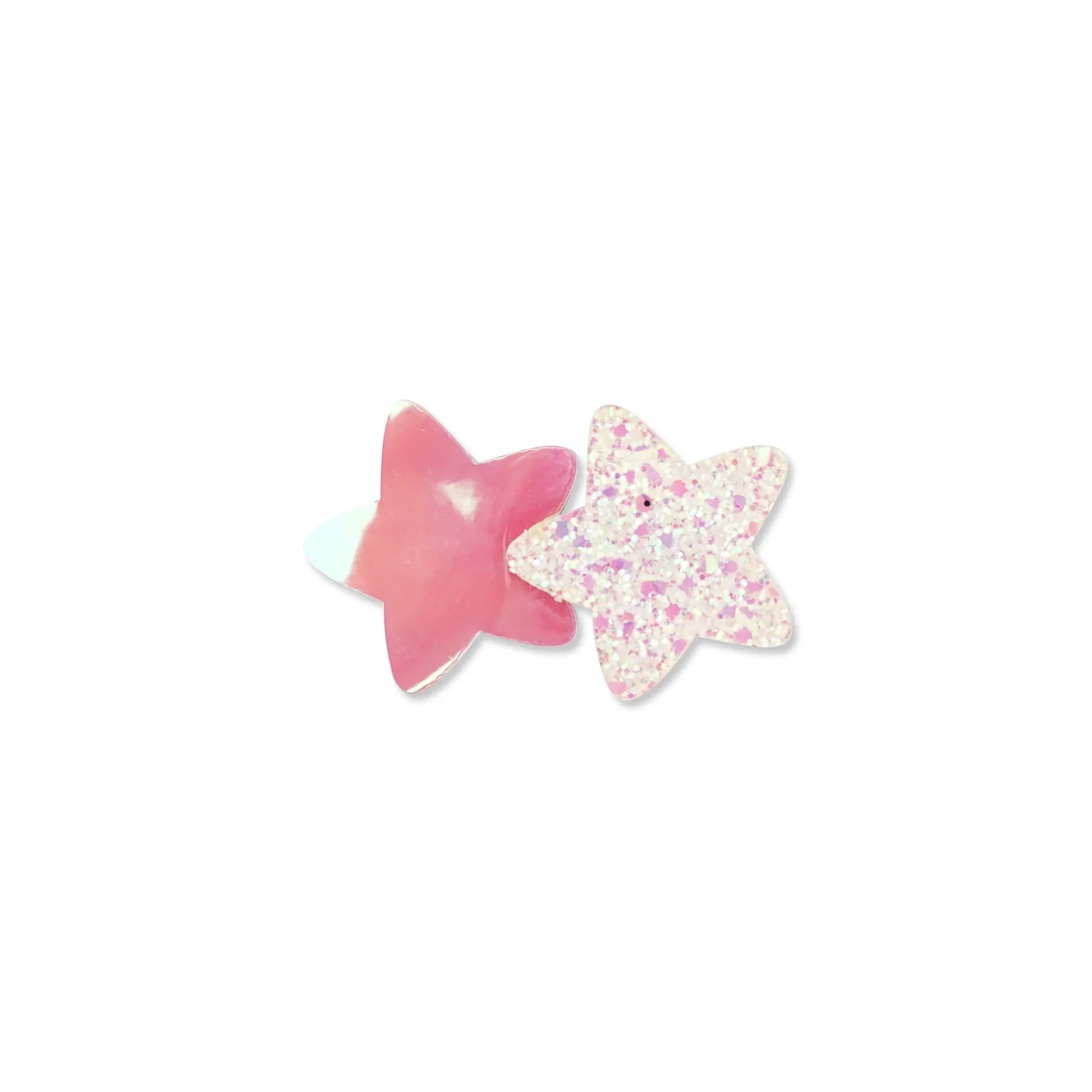 GLITTER 2 STAR HAIR CLIP - Milk x Soda