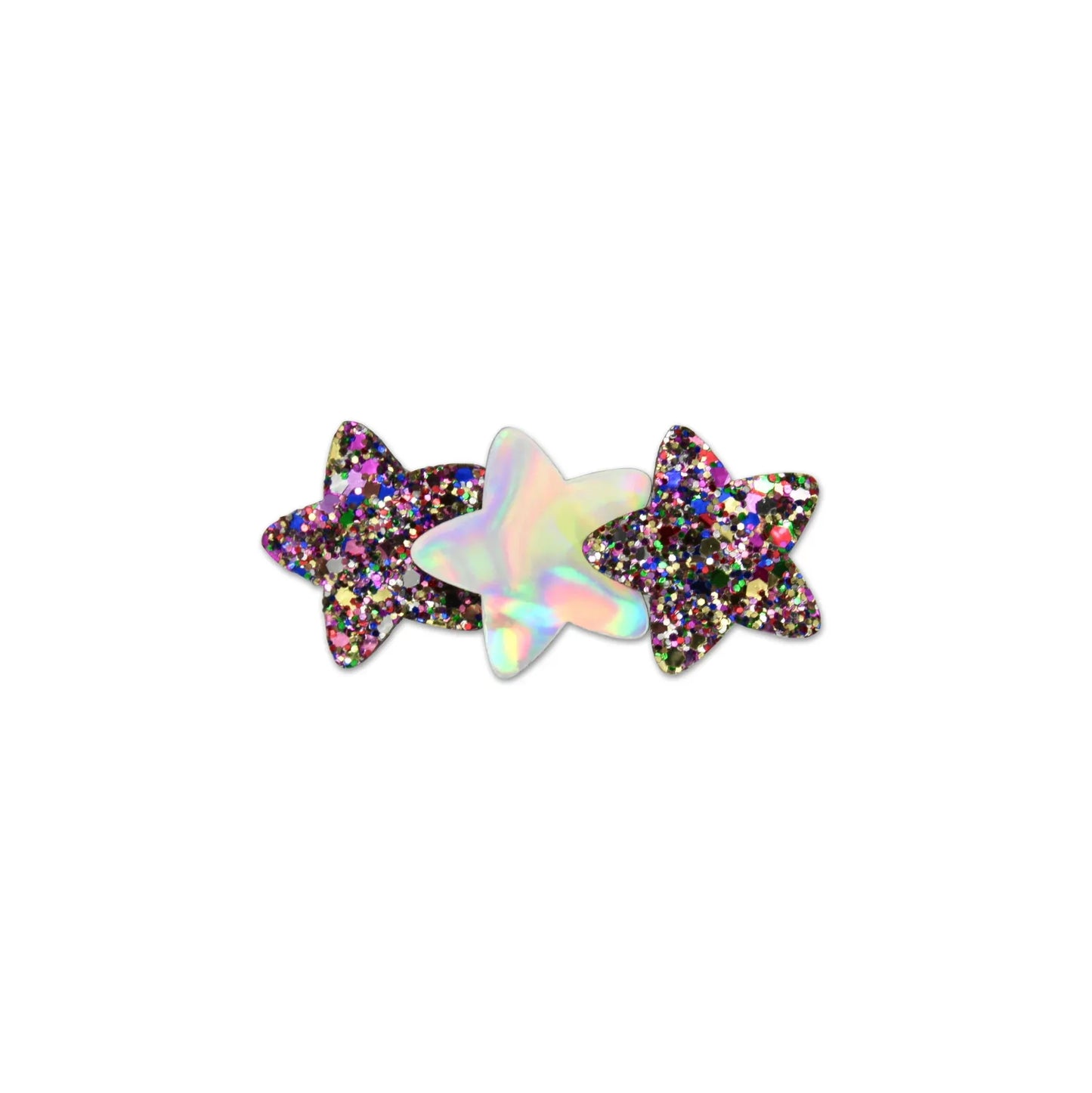 GLITTER 3 STARS HAIR CLIP - Milk x Soda