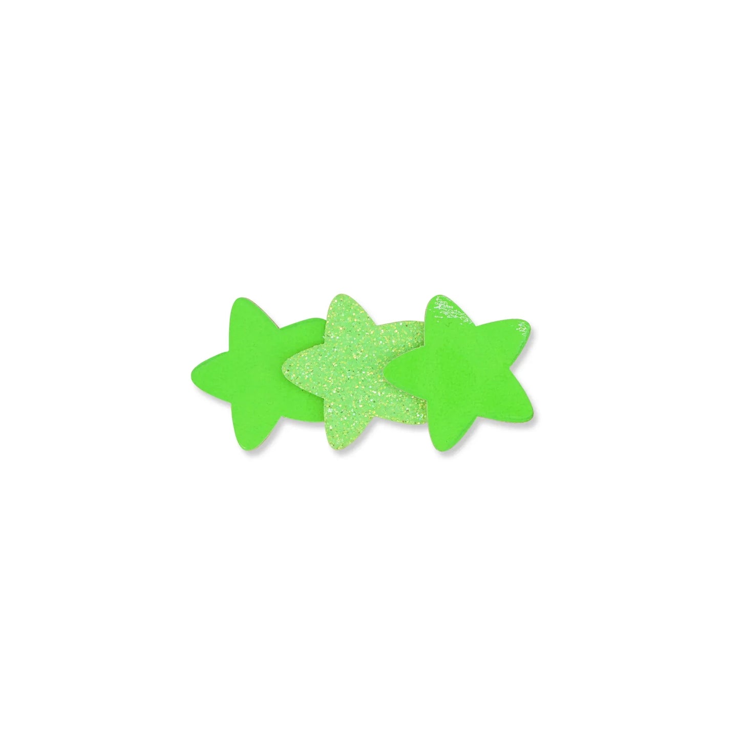 GLITTER 3 STARS HAIR CLIP - Milk x Soda