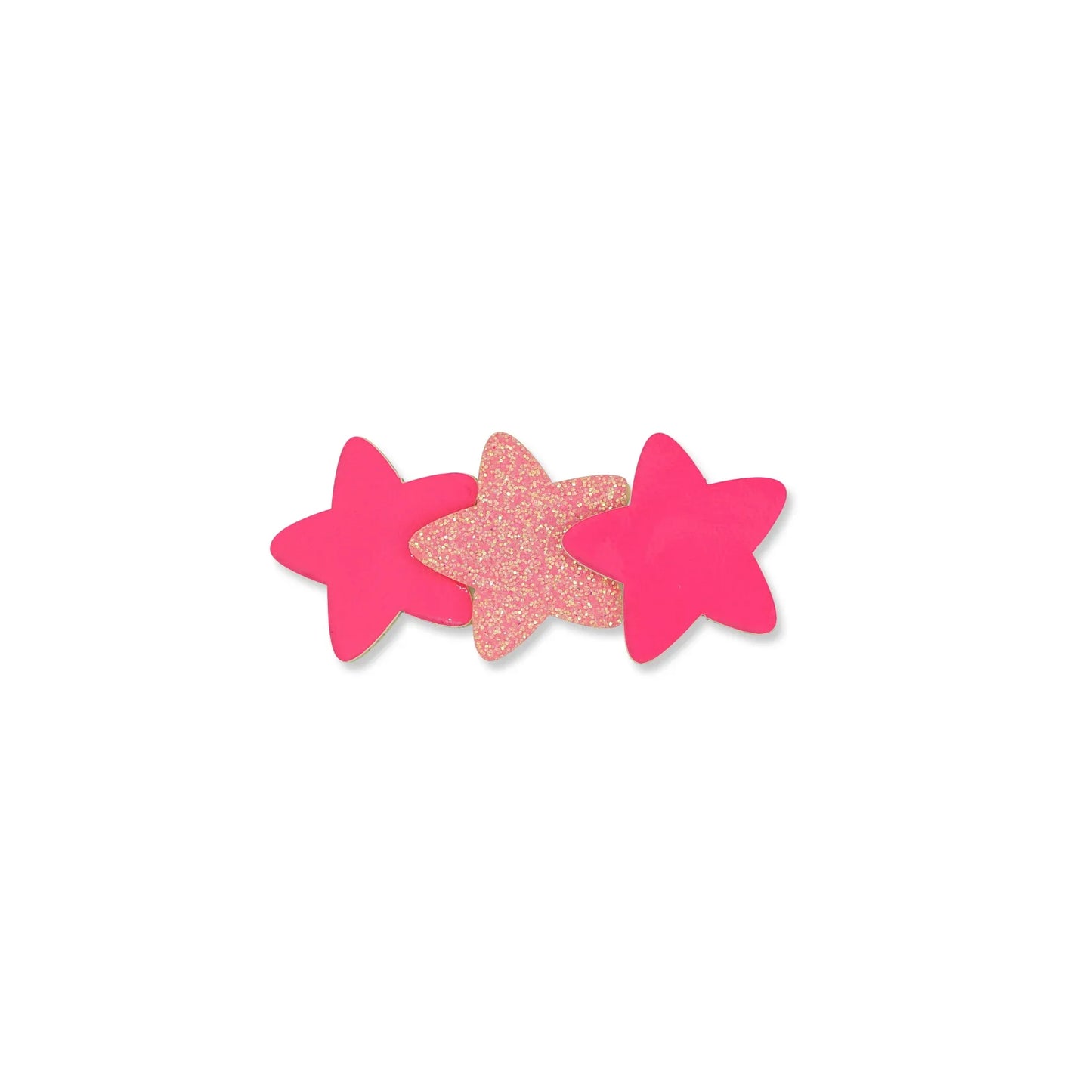 GLITTER 3 STARS HAIR CLIP - Milk x Soda