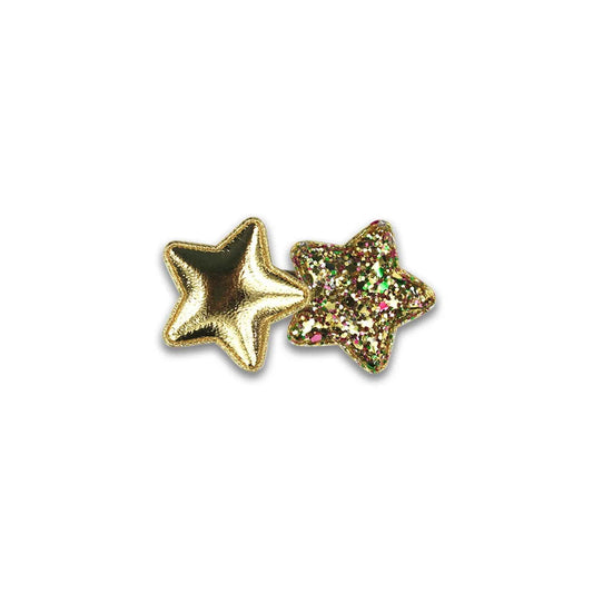 DOUBLE STARS HAIR CLIP