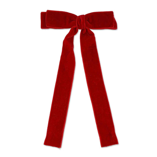 DOUBLE RIBBON HAIR CLIP