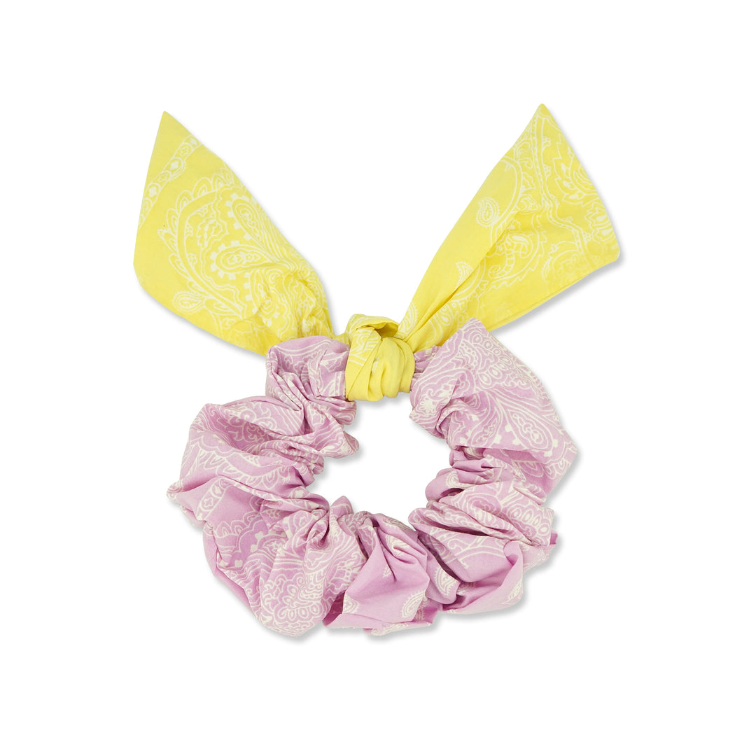 BRIGHT PAISELY SCRUNCHIE
